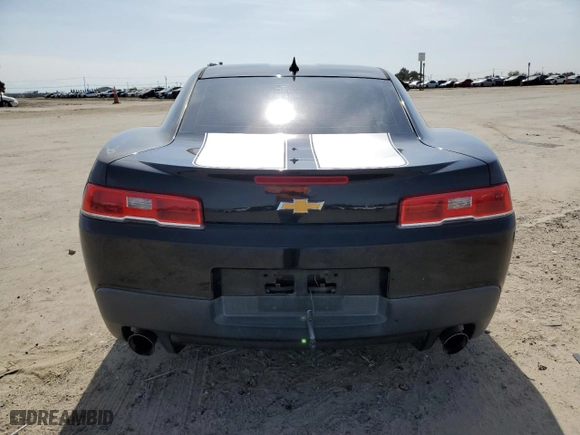 2015 Chevrolet Camaro LS with VIN 2G1FB1E38F9113814, listed as a Copart auction lot 52205995 with 102,279 mi miles and Salvage Title. Bid and sale history available at carsss.com. Image 6.