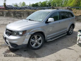 2016 Dodge Journey Crossroad Plus z VIN 3C4PDDGG6GT150429, wystawiony jako Copart lot #58372475 z przebiegiem 95 007 mil mil oraz Szkoda całkowita • Salvage title. Historia ofert i sprzedaży dostępna na DreamBid. Obrazek 1.