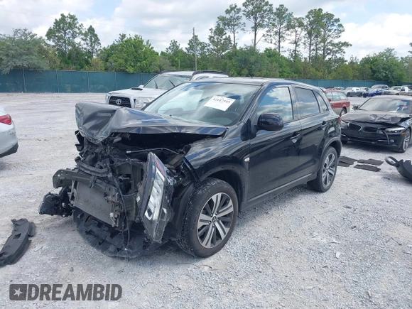 2023 Mitsubishi Outlander ES z VIN JA4ARUAU2PU014515, wystawiony jako IAAI lot #42147345 z przebiegiem 43 489 mil mil oraz . Historia ofert i sprzedaży dostępna na DreamBid. Obrazek 2.