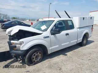 2017 Ford F-150 XL with VIN 1FTEX1CFXHKE23840, listed as a IAAI auction lot 41998799 with Not provided miles and . Bid and sale history available at DreamBid. Image 18.