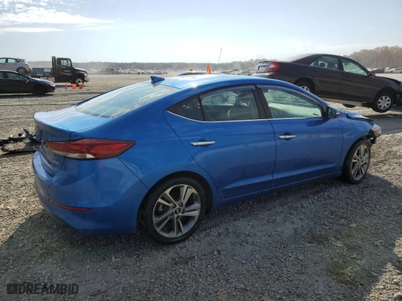 2017 Hyundai Elantra Value Edition with VIN KMHD84LF3HU143459, listed as a Copart auction lot 77525414 with NaN miles. Bid and sale history available at carsss.com. Image 3.