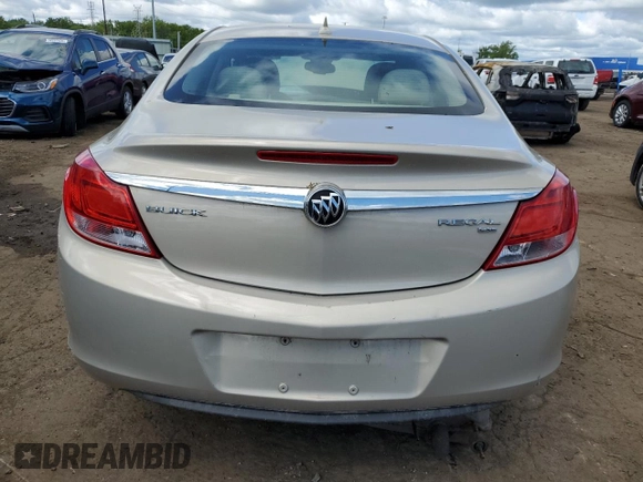 2011 Buick Regal CXL RL1 z VIN 2G4GN5ECXB9207046, wystawiony jako Copart lot #58045965 z przebiegiem 129 898 mil mil oraz Szkoda całkowita • Salvage title. Historia ofert i sprzedaży dostępna na DreamBid. Obrazek 6.