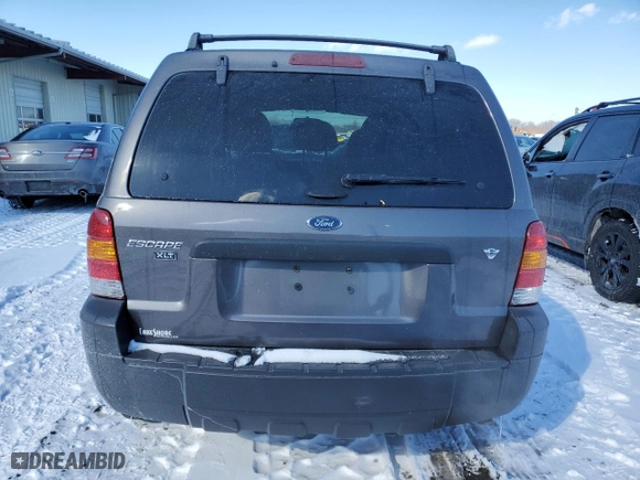 2006 Ford Escape XLT with VIN 1FMCU031X6KA42187, listed as a Copart auction lot 45394755 with 102,193 mi miles and Salvage Title. Bid and sale history available at carsss.com. Image 6.