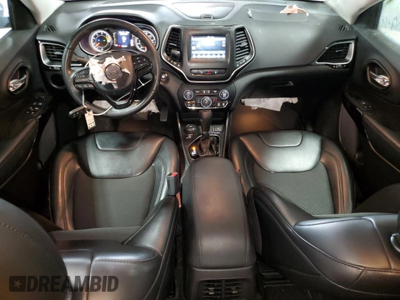 2021 Jeep Cherokee Latitude Plus with VIN 1C4PJMLB6MD156770, listed as a Copart auction lot 58849605 with 41,270 mi miles and Salvage title. Bid and sale history available at DreamBid. Image 8.