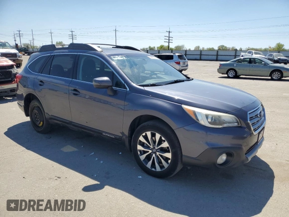 2015 Subaru Outback Limited with VIN 4S4BSBLC6F3254996, listed as a Copart auction lot 53826145 with 241,643 mi miles and Clean Title. Bid and sale history available at DreamBid. Image 4.