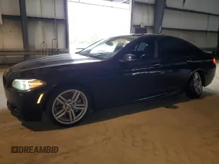 2015 BMW 5 Series 535d xDrive with VIN WBAFV3C51FD686441, listed as a Copart auction lot 79429274 with 67,193 mi miles and Salvage title. Bid and sale history available at DreamBid. Image 1.