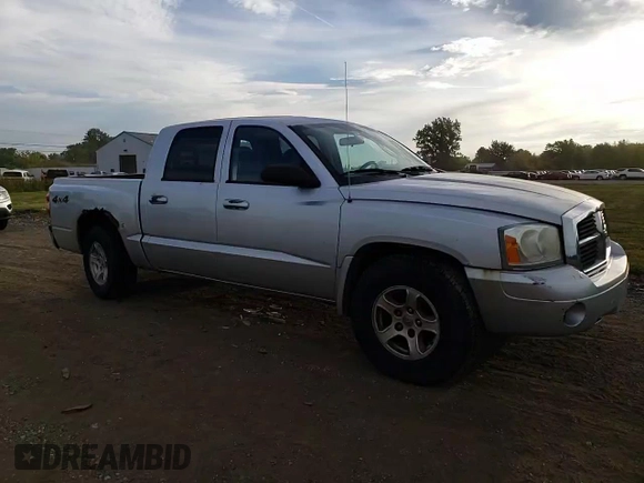 2006 Dodge Dakota SLT with VIN 1D7HW48N46S641521, listed as a Copart auction lot 71381094 with 202,208 mi miles and Salvage Title. Bid and sale history available at DreamBid. Image 11.