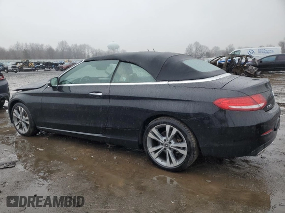 2018 Mercedes-Benz C 300 with VIN WDDWK4KB8JF679594, listed as a Copart auction lot 84834874 with 74,060 mi miles and Salvage title. Bid and sale history available at DreamBid. Image 2.