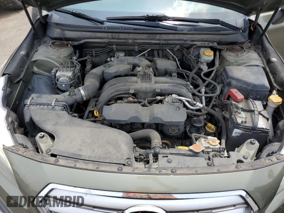 2015 Subaru Outback Premium with VIN 4S4BSAFC5F3306222, listed as a Copart auction lot 60861585 with 217,599 mi miles and Salvage title. Bid and sale history available at DreamBid. Image 12.