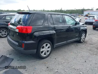 2017 GMC Terrain SLE with VIN 2GKALMEK8H6157764, listed as a IAAI auction lot 41879423 with 95,745 mi miles. Bid and sale history available at carsss.com. Image 4.