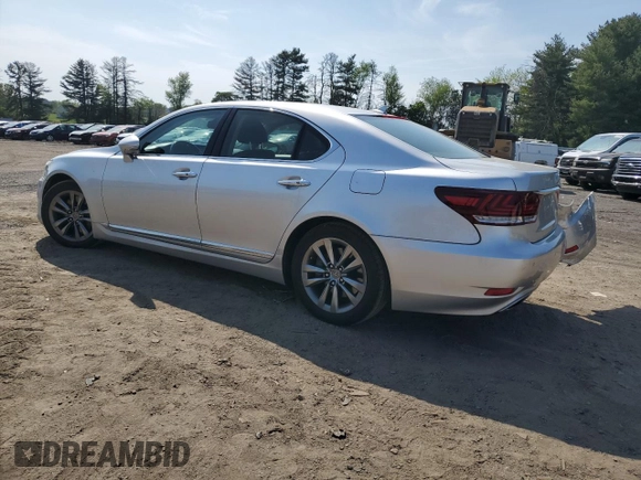 2013 Lexus LS 460 with VIN JTHCL5EF2D5019526, listed as a Copart auction lot 55359565 with 115,173 mi miles and Salvage title. Bid and sale history available at DreamBid. Image 2.