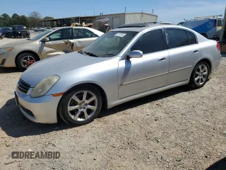 2006 Infiniti G35 with VIN JNKCV51E66M509337, listed as a Copart auction lot 50773245 with 288,647 mi miles and Clean Title. Bid and sale history available at carsss.com. Image 1.