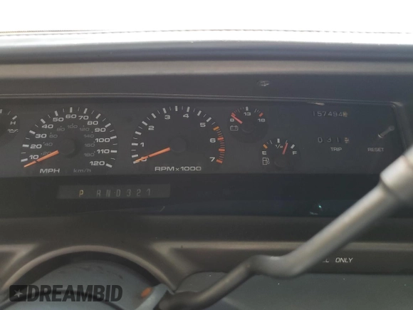 1994 Oldsmobile Cutlass z VIN 1G3WH55M1RD353266, wystawiony jako Copart lot #74058544 z przebiegiem 157 494 mil mil oraz Szkody całkowita. Historia ofert i sprzedaży dostępna na DreamBid. Obrazek 9.