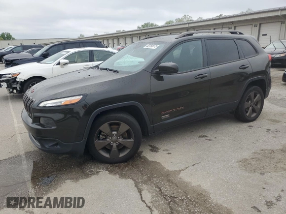 2016 Jeep Cherokee Latitude with VIN 1C4PJLCB4GW312050, listed as a Copart auction lot 53184875 with 156,808 mi miles and Salvage title. Bid and sale history available at DreamBid. Image 1.