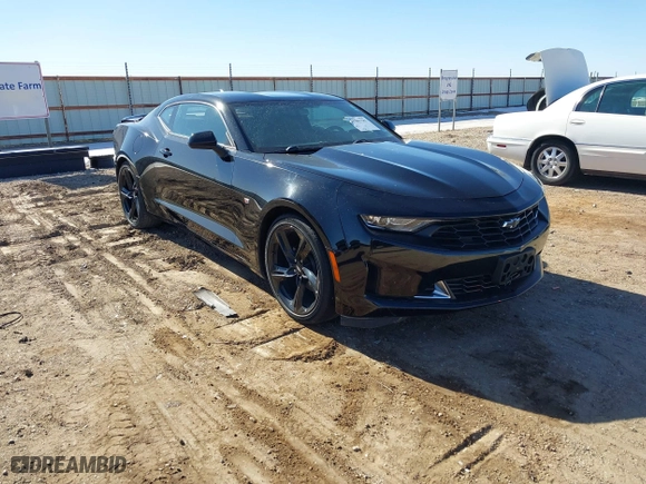 2019 Chevrolet Camaro 1LT with VIN 1G1FB1RS5K0124128, listed as a IAAI auction lot 41391783 with 54,261 mi miles. Bid and sale history available at carsss.com. Image 1.