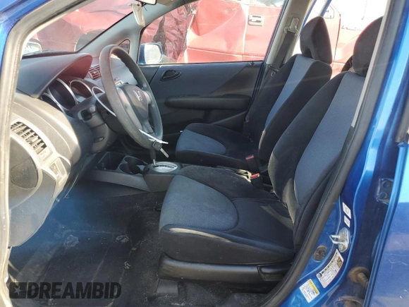 2007 Honda Fit with VIN JHMGD38487S057555, listed as a Copart auction lot 71265614 with 198,087 mi miles and Salvage Title. Bid and sale history available at carsss.com. Image 7.