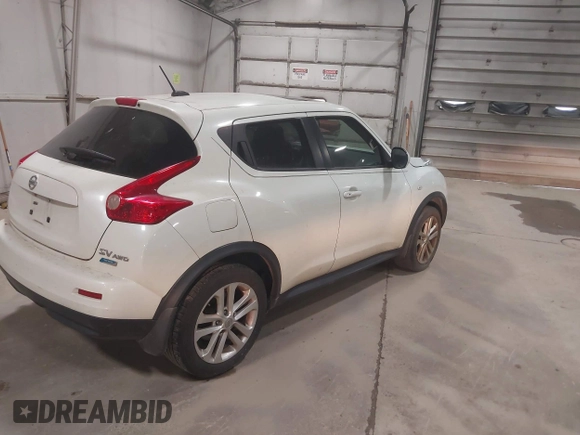 2012 Nissan Juke SL with VIN JN8AF5MV7CT122285, listed as a IAAI auction lot 41792822 with 155,501 mi miles and . Bid and sale history available at carsss.com. Image 4.