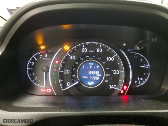 2014 Honda CR-V LX with VIN 5J6RM4H34EL095860, listed as a Copart auction lot 51345875 with 169,532 mi miles and Clean Title. Bid and sale history available at carsss.com. Image 9.