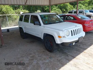 2014 Jeep Patriot Sport with VIN 1C4NJPBB1ED672465, listed as a IAAI auction lot 42694490 with 140,795 mi miles and . Bid and sale history available at DreamBid. Image 1.