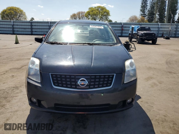 2008 Nissan Sentra S with VIN 3N1AB61E08L754755, listed as a Copart auction lot 53547425 with 137,686 mi miles and Salvage Title. Bid and sale history available at DreamBid. Image 5.
