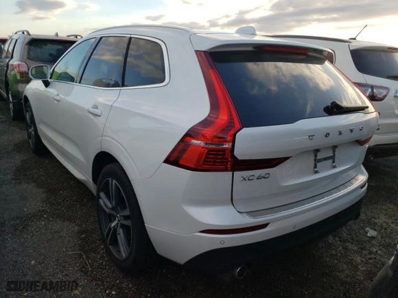 2020 Volvo XC60 Momentum with VIN YV4102DK4L1559865, listed as a Copart auction lot 63656072 with 0 mi miles. Bid and sale history available at carsss.com. Image 3.