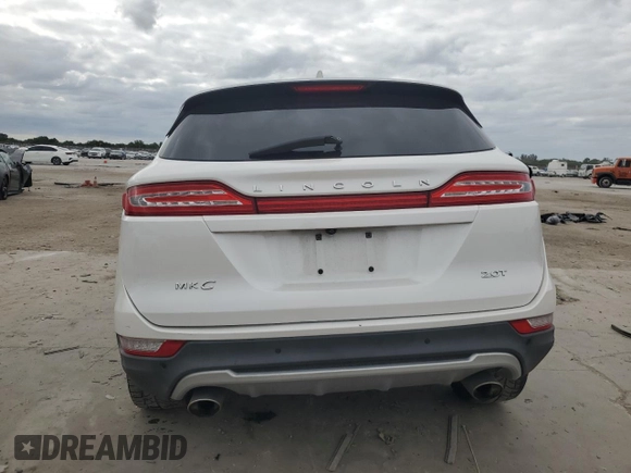 2018 Lincoln MKC Select with VIN 5LMCJ2C96JUL13900, listed as a Copart auction lot 81242704 with 52,571 mi miles and Non Repairable. Bid and sale history available at DreamBid. Image 6.