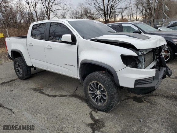 2022 Chevrolet Colorado 4WD ZR2 with VIN 1GCGTEEN2N1213847, listed as a Copart auction lot 50160745 with 35,902 mi miles and Non Repairable. Bid and sale history available at carsss.com. Image 4.