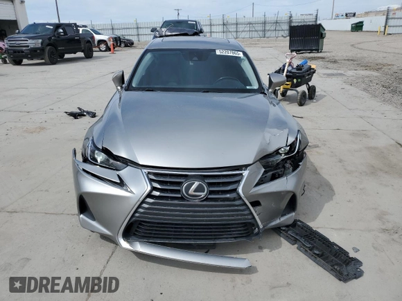2017 Lexus IS with VIN JTHCM1D24H5022471, listed as a Copart auction lot 52207865 with 76,648 mi miles and Salvage Title. Bid and sale history available at carsss.com. Image 5.