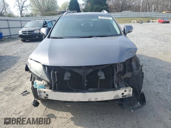 2012 Lexus RX 350 with VIN 2T2BK1BA1CC127313, listed as a Copart auction lot 49163555 with 207,408 mi miles and Salvage Title. Bid and sale history available at carsss.com. Image 5.
