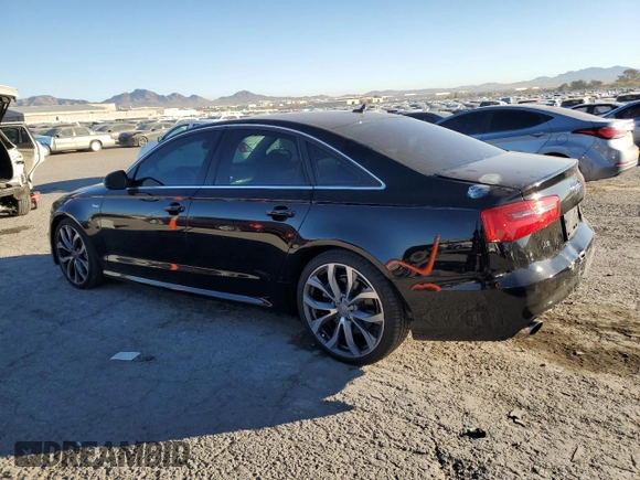 2013 Audi A6 3.0T Prestige with VIN WAUJGAFC4DN049974, listed as a Copart auction lot 82374924 with 76,260 mi miles and Salvage Title. Bid and sale history available at carsss.com. Image 2.