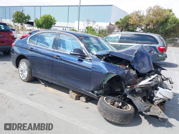 2012 BMW 3 Series 328i with VIN WBA3C1C57CF431824, listed as a IAAI auction lot 42585462 with 183,008 mi miles and . Bid and sale history available at DreamBid. Image 1.