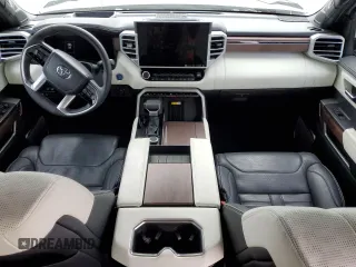 2023 Toyota Tundra Capstone Hybrid с VIN 5TFVC5DB6PX032166, выставлен на аукционе Copart как лот 42430465 с пробегом 39 910 миль миль и Списание • Salvage title. История ставок и продаж доступна на DreamBid. Изображение 8.