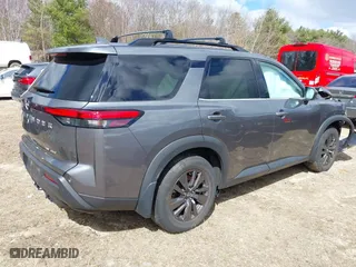 2022 Nissan Pathfinder SV with VIN 5N1DR3BDXNC241705, listed as a IAAI auction lot 41875622 with 20,790 mi miles. Bid and sale history available at carsss.com. Image 4.