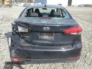 2018 Kia Forte LX with VIN 3KPFK4A76JE277865, listed as a Copart auction lot 49886365 with 57,536 mi miles and Salvage Title. Bid and sale history available at carsss.com. Image 6.