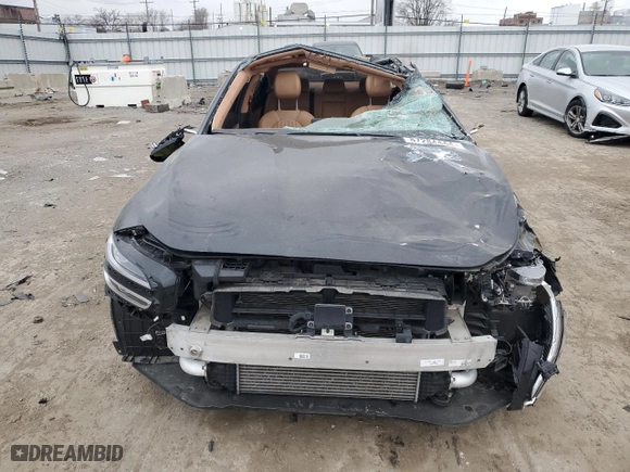 2022 Genesis G70 2.0T with VIN KMTG34TAXNU098277, listed as a Copart auction lot 87284444 with 36,025 mi miles and Salvage Title. Bid and sale history available at carsss.com. Image 5.