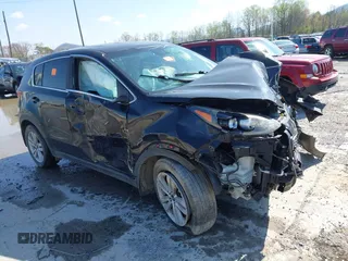 2019 Kia Sportage LX with VIN KNDPM3AC4K7621023, listed as a IAAI auction lot 41981361 with Not Provided miles and . Bid and sale history available at DreamBid. Image 1.