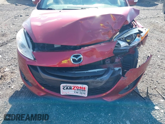 2013 Mazda 5 Touring with VIN JM1CW2CL8D0151929, listed as a IAAI auction lot 41553179 with 89,640 mi miles. Bid and sale history available at carsss.com. Image 12.