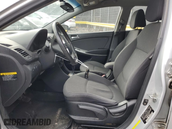 2012 Hyundai Accent SE with VIN KMHCU5AE8CU041123, listed as a Copart auction lot 42913995 with 130,141 mi miles and Non Repairable. Bid and sale history available at carsss.com. Image 7.