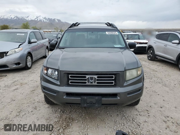 2008 Honda Ridgeline RT with VIN 2HJYK16208H525347, listed as a Copart auction lot 53288325 with 191,325 mi miles and Salvage title. Bid and sale history available at DreamBid. Image 5.