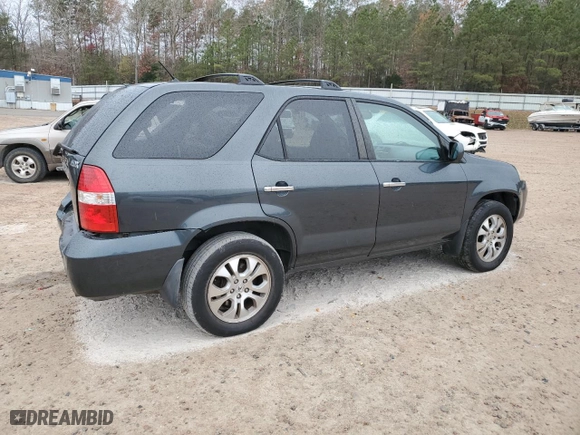 2003 Acura MDX Touring Pkg with VIN 2HNYD18653H527189, listed as a Copart auction lot 82542884 with 386,515 mi miles and Salvage Title. Bid and sale history available at carsss.com. Image 3.
