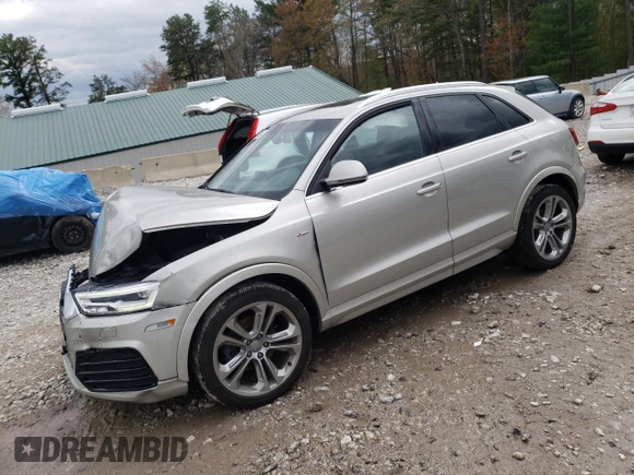 2017 Audi Q3 Prestige with VIN WA1GCCFS8HR007490, listed as a Copart auction lot 50358923 with 92,980 mi miles. Bid and sale history available at carsss.com. Image 1.
