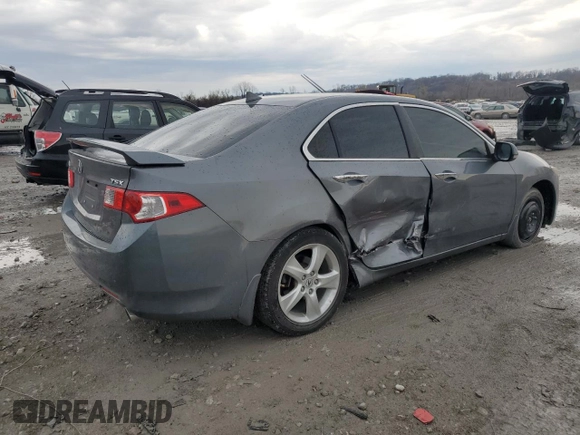 2010 Acura TSX with VIN JH4CU2F68AC006801, listed as a Copart auction lot 50909625 with 180,805 mi miles and Salvage Title. Bid and sale history available at carsss.com. Image 3.