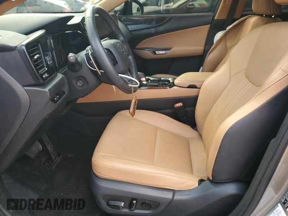2022 Lexus NX with VIN 2T2GGCEZXNC010403, listed as a Copart auction lot 47100295 with 46,098 mi miles and Salvage Title. Bid and sale history available at carsss.com. Image 7.