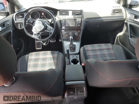 2017 Volkswagen Golf GTI S with VIN 3VW4T7AUXHM065625, listed as a Copart auction lot 51281695 with 94,229 mi miles and Salvage Title. Bid and sale history available at carsss.com. Image 8.