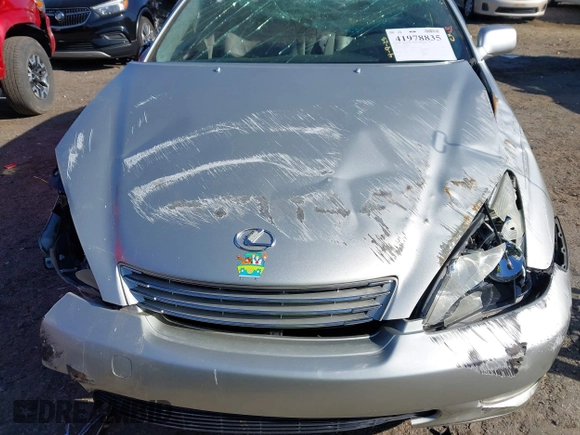 2004 Lexus ES 350 with VIN JTHBA30G145023766, listed as a IAAI auction lot 41978835 with 196,923 mi miles and . Bid and sale history available at DreamBid. Image 12.