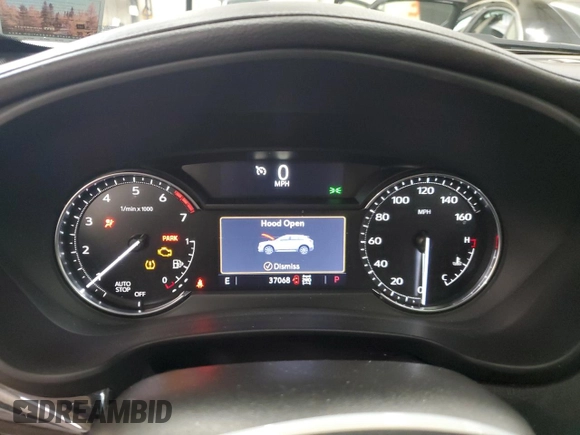 2022 Cadillac XT4 AWD Premium Luxury with VIN 1GYFZDR4XNF106645, listed as a Copart auction lot 79479294 with 37,068 mi miles and Salvage Title. Bid and sale history available at carsss.com. Image 9.