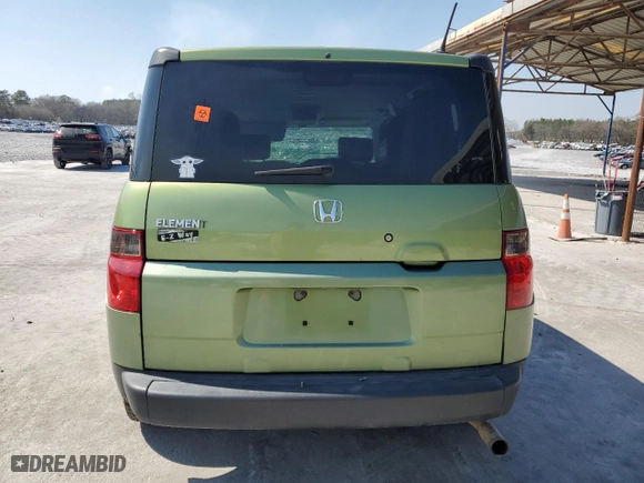 2006 Honda Element EX-P with VIN 5J6YH18766L007331, listed as a Copart auction lot 48863525 with 0 mi miles and Non Repairable. Bid and sale history available at carsss.com. Image 6.