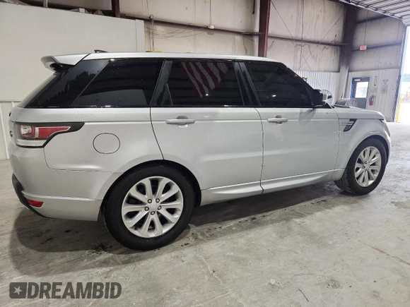 2017 Land Rover Range Rover Sport HSE with VIN SALWR2FK5HA129404, listed as a Copart auction lot 59574235 with 168,847 mi miles and Clean title. Bid and sale history available at DreamBid. Image 3.