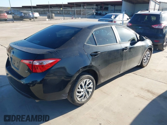 2019 Toyota Corolla L with VIN 5YFBURHE0KP912699, listed as a IAAI auction lot 41734931 with 22,686 mi miles and . Bid and sale history available at carsss.com. Image 4.