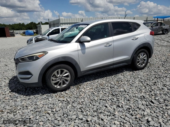 2016 Hyundai Tucson SE with VIN KM8J23A47GU129370, listed as a Copart auction lot 52081245 with 39,652 mi miles and Salvage Title. Bid and sale history available at carsss.com. Image 1.
